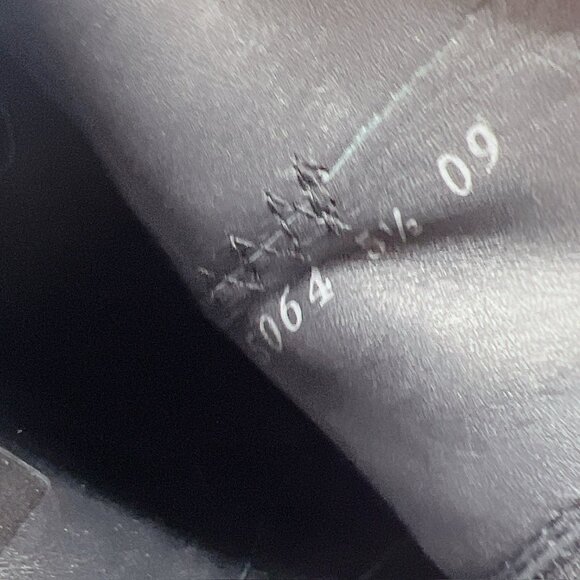 Paul Green Dallas Chelsea Bootie Boots Platform Heel Black Leather UK 5.5 US 8 - Picture 12 of 12